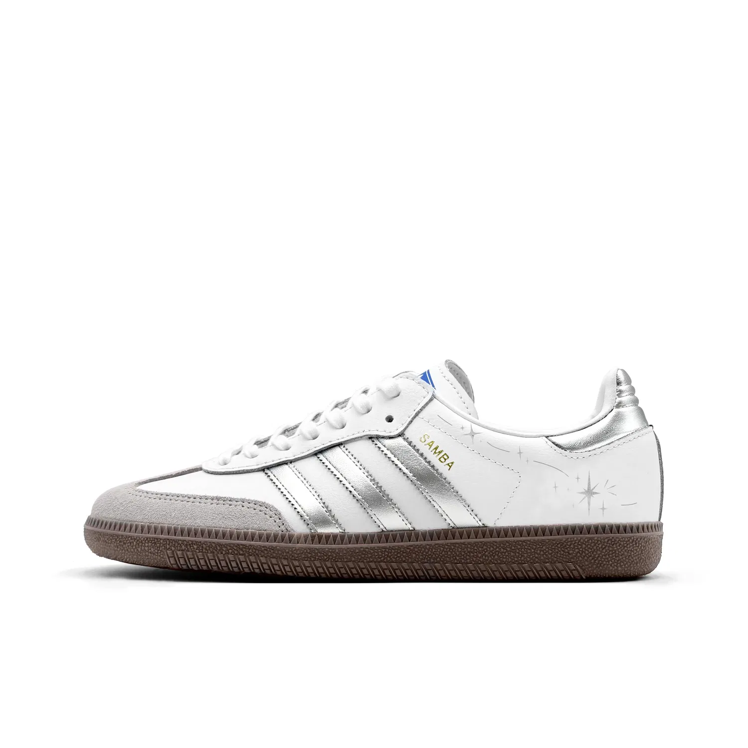 Детские кроссовки для скейтбординга Adidas Originals SAMBA OG, Silver