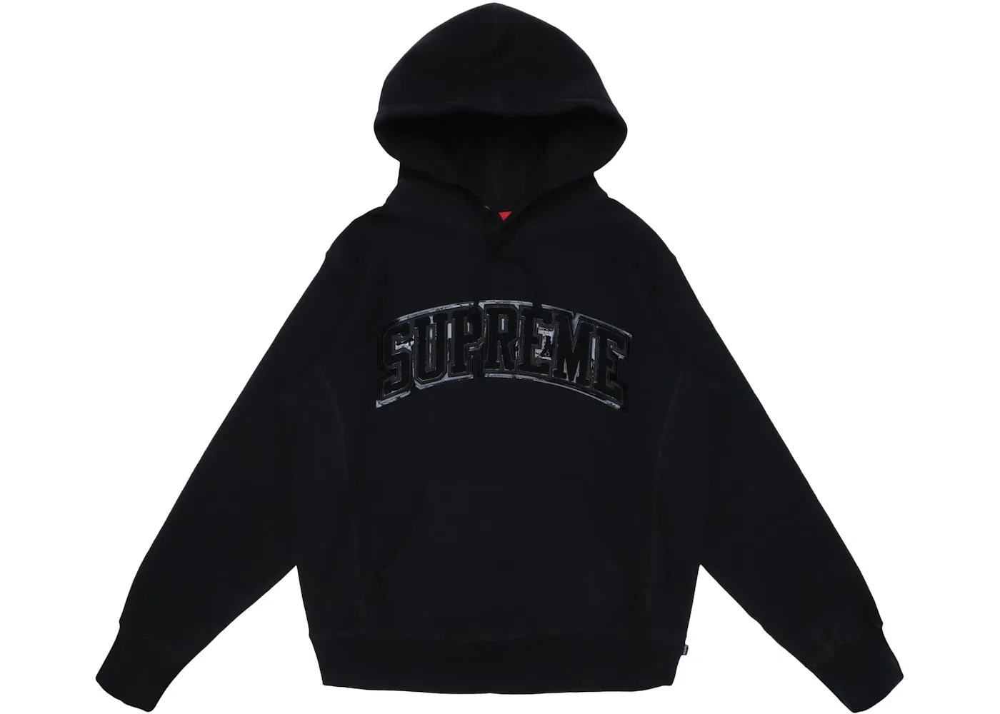 Мужская худи с принтом Arc Logo Supreme, Черный