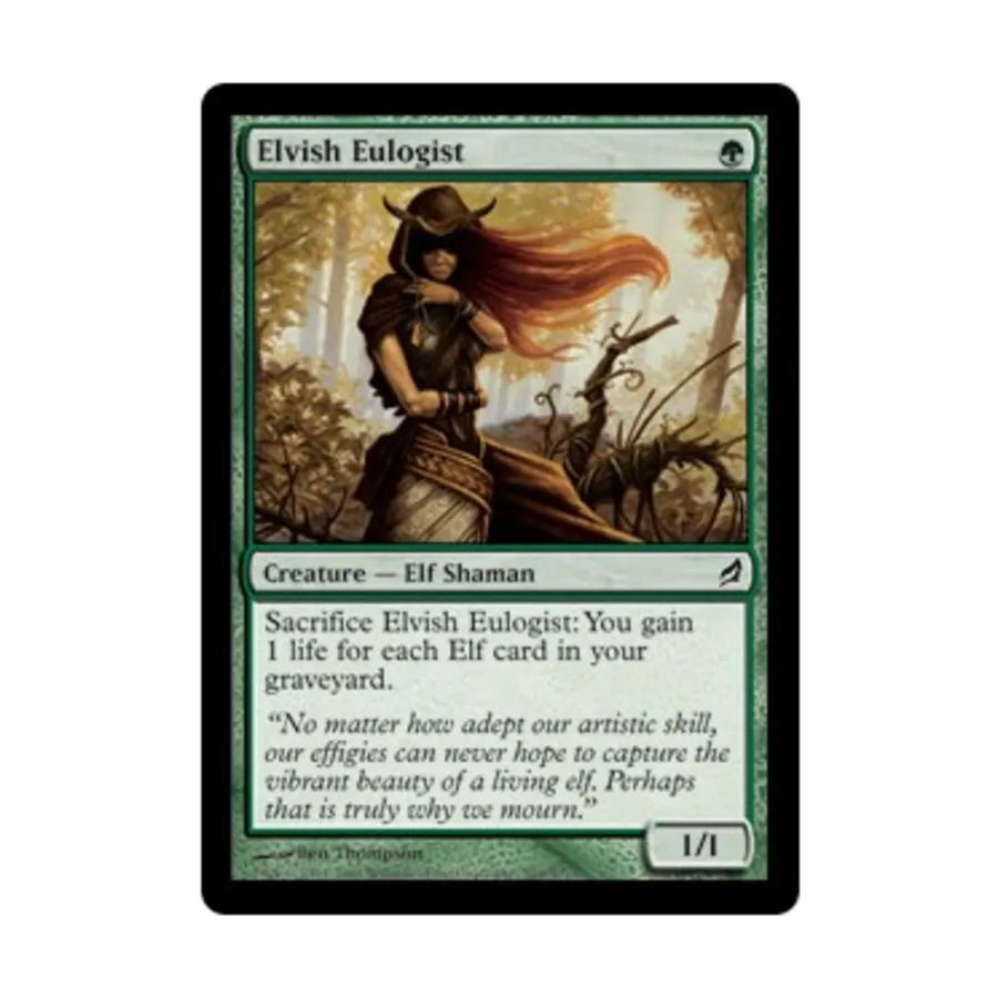 

CCG Эльфийский восхвалитель (клавиша C), MTG - Lorwyn