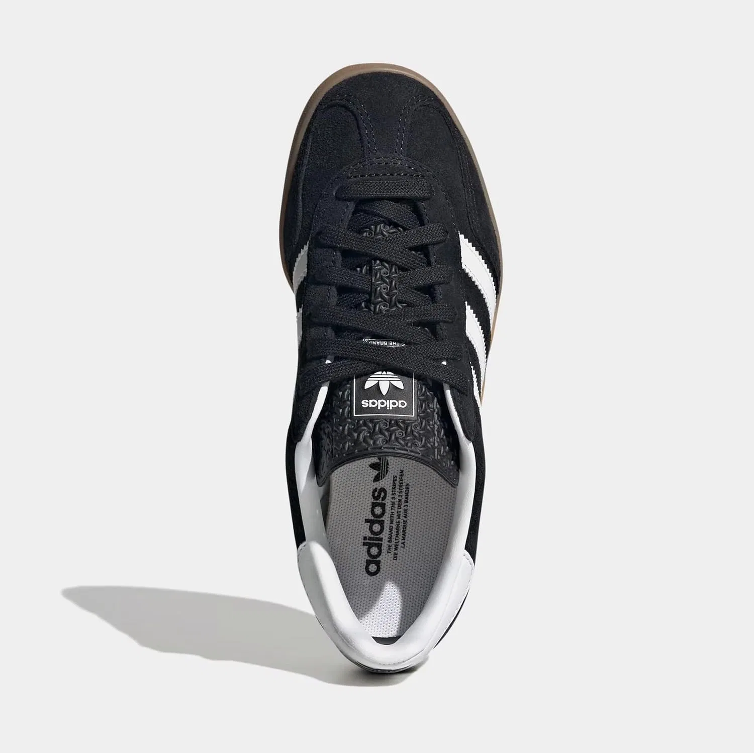 Детские кроссовки для мальчиков с принтом Gazelle Indoor adidas, Multi — фото 2
