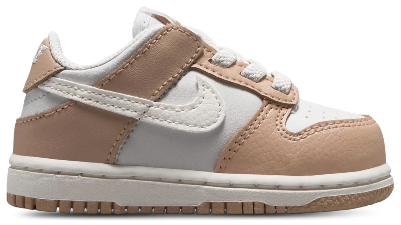 Детские кроссовки для мальчиков с ретро-дизайном Nike Dunk Low, Nike, White Silver