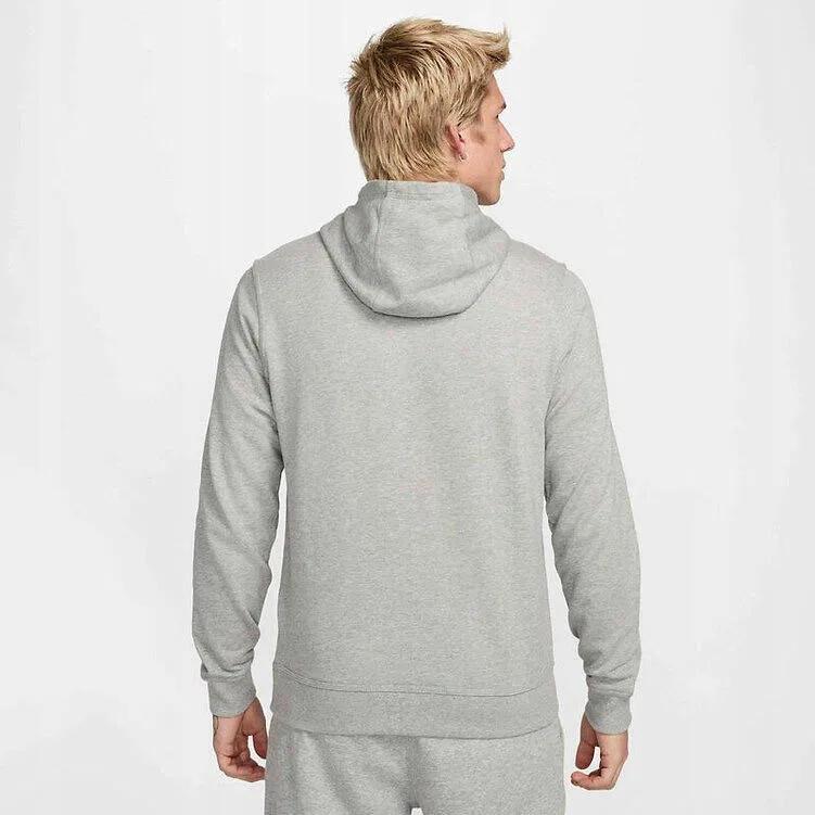 Мужское худи с длинным рукавом Nike Club Ft Hoody Swoosh Nike, Hellgrau — фото 2