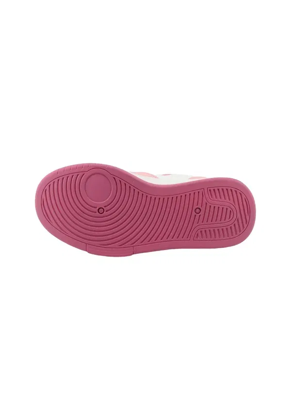 Кроссовки из кожзаменителя Kappa, Rose White Pink, белый/розовый — фото 4