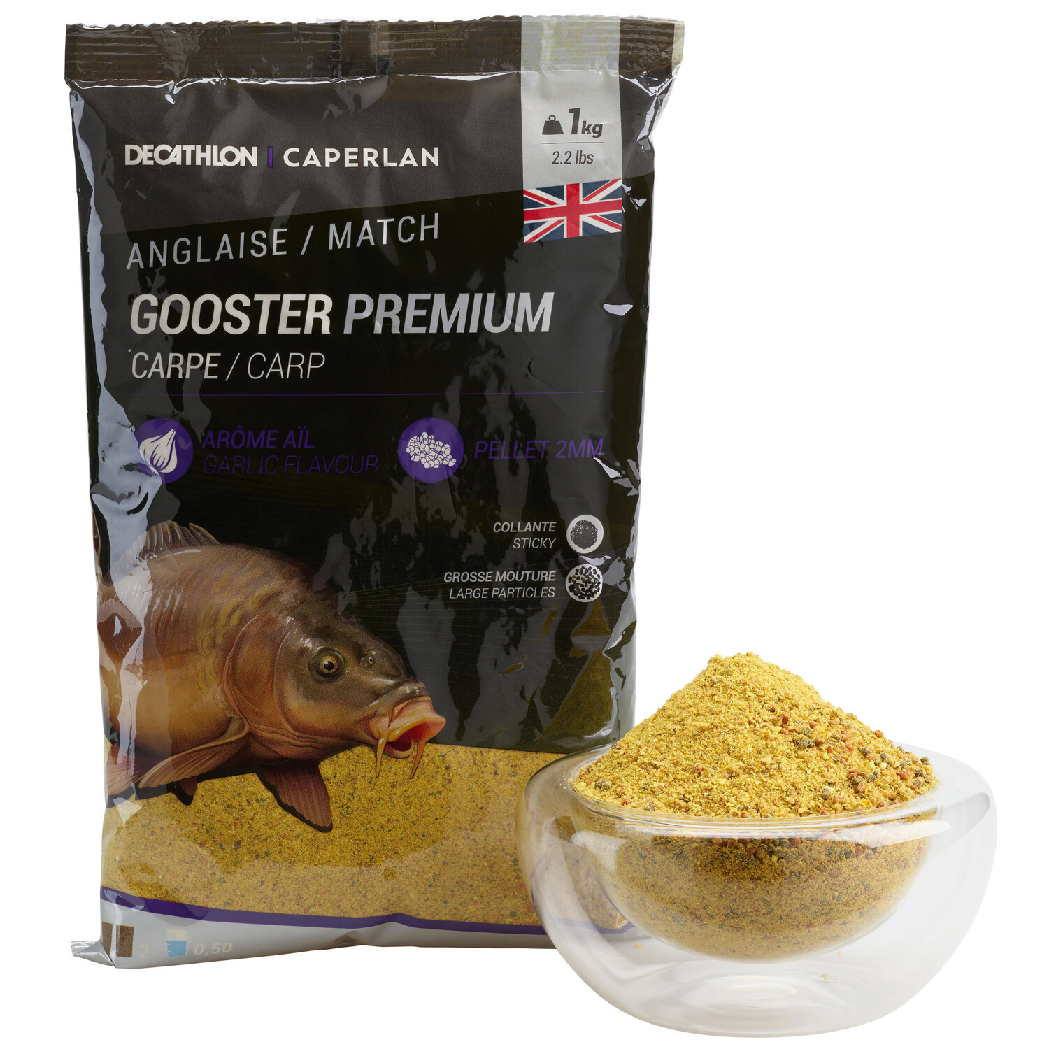 

Кормовая добавка Gooster Premium Match для рыбалки 1 кг CAPERLAN