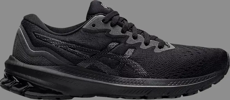 

Кроссовки wmns gt 1000 11 wide 'triple black' Asics, черный