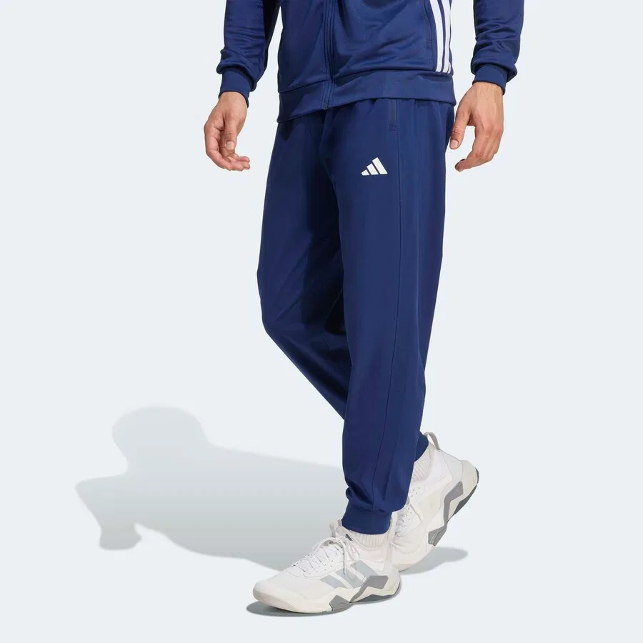 Спортивные шорты ADIDAS PERFORMANCE зауженного кроя, темно-синие — фото 2