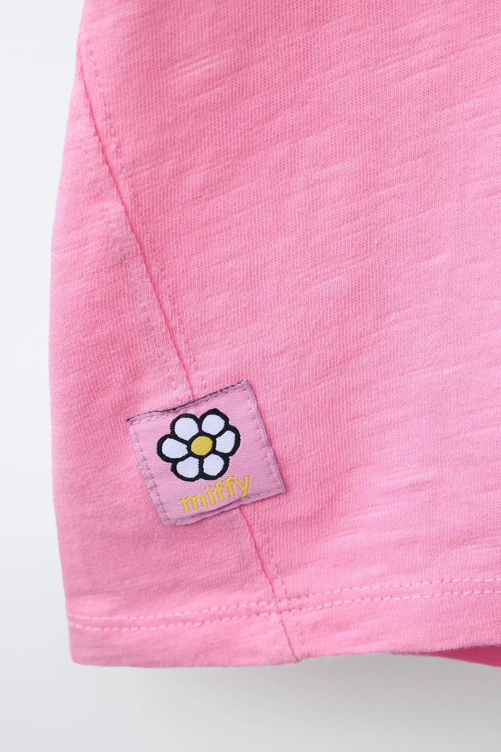 Футболка с нашивкой MIFFY MERCIS BV ZARA, Pink — фото 4