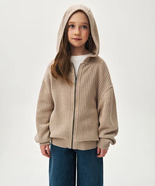 Детский вязаный худи с капюшоном Mushroom MUSINSA STANDARD KIDS, Другой