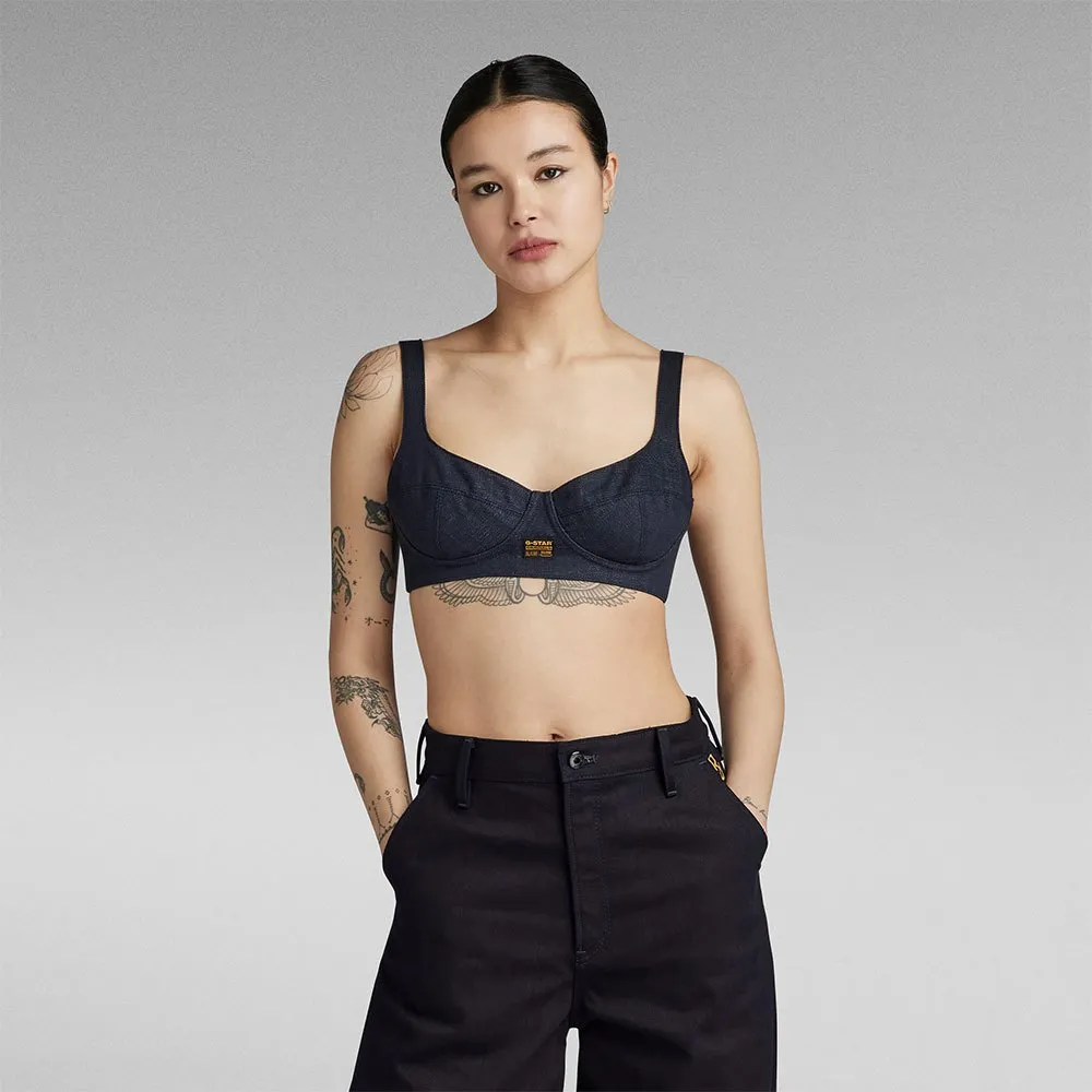 

Футболка G-Star Bralette, синий
