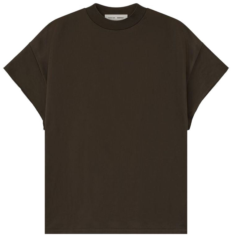 

Футболка-борцовка Fear of God Essentials из атласного флиса в стиле 90-х, коричневая, Коричневый, Футболка-борцовка Fear of God Essentials из атласного флиса в стиле 90-х, коричневая