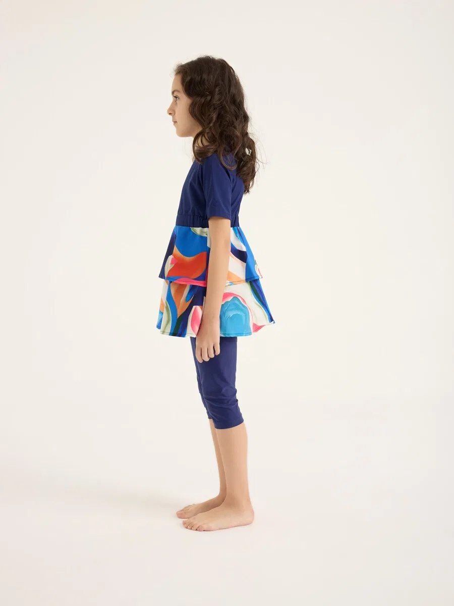 Купальник MARINA синего цвета — фото 2
