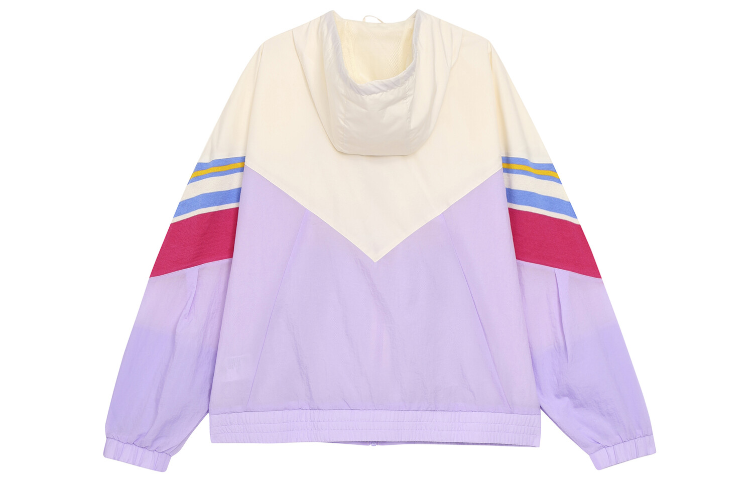 Куртка женская Pinky White/глянцевый фиолетовый Adidas Neo — фото 2