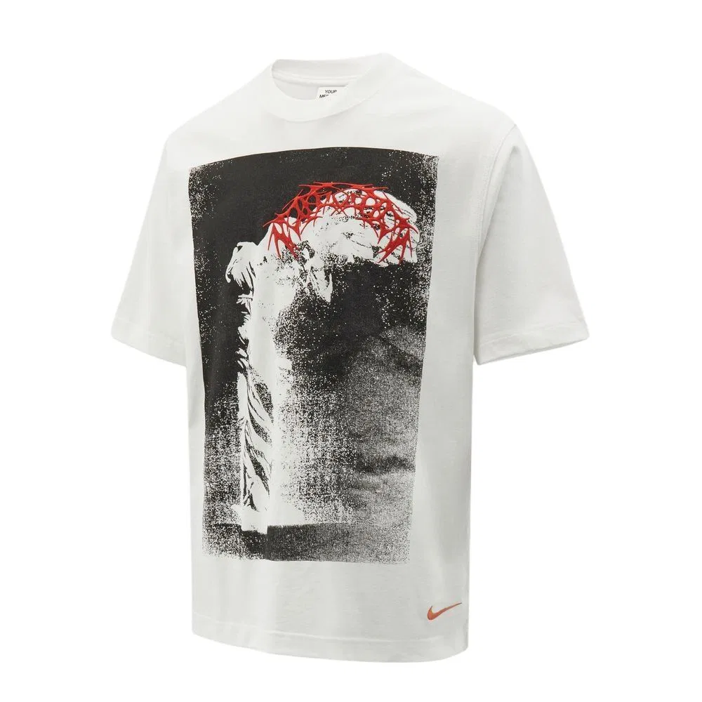 Детская футболка с круглым вырезом White Nike