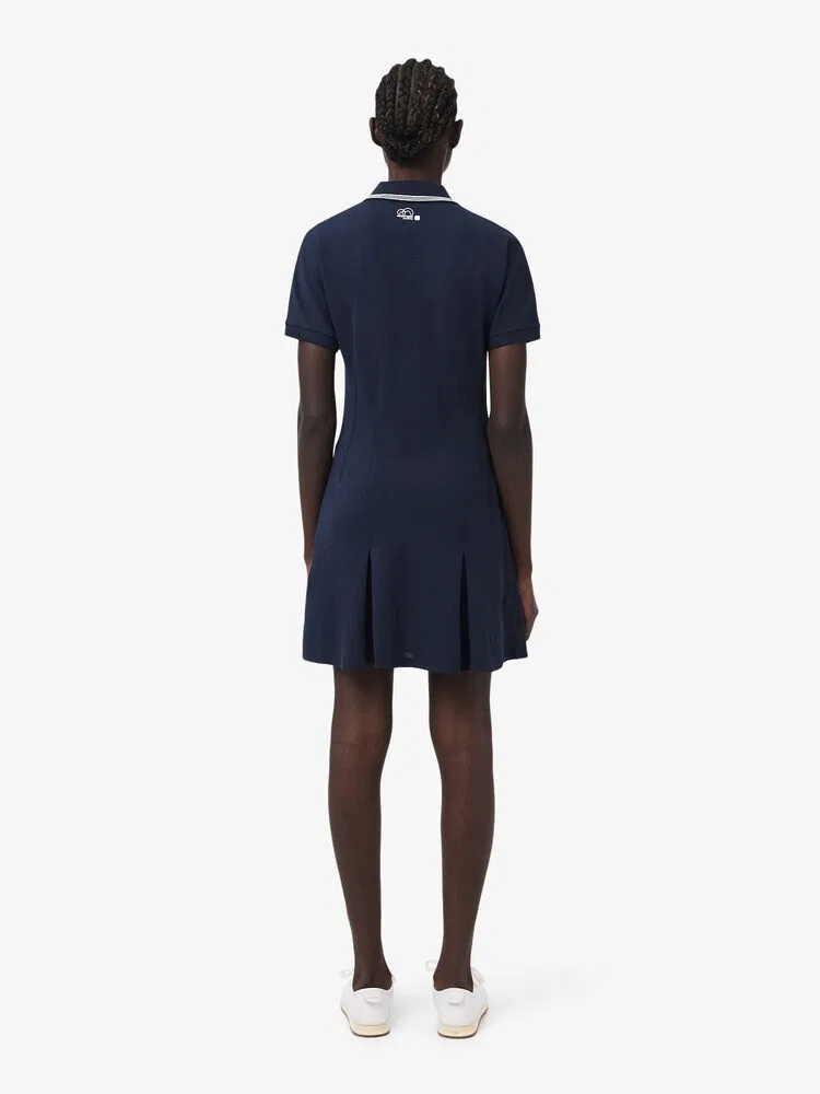 Платье поло LACOSTE Miami Open, Navy — фото 3