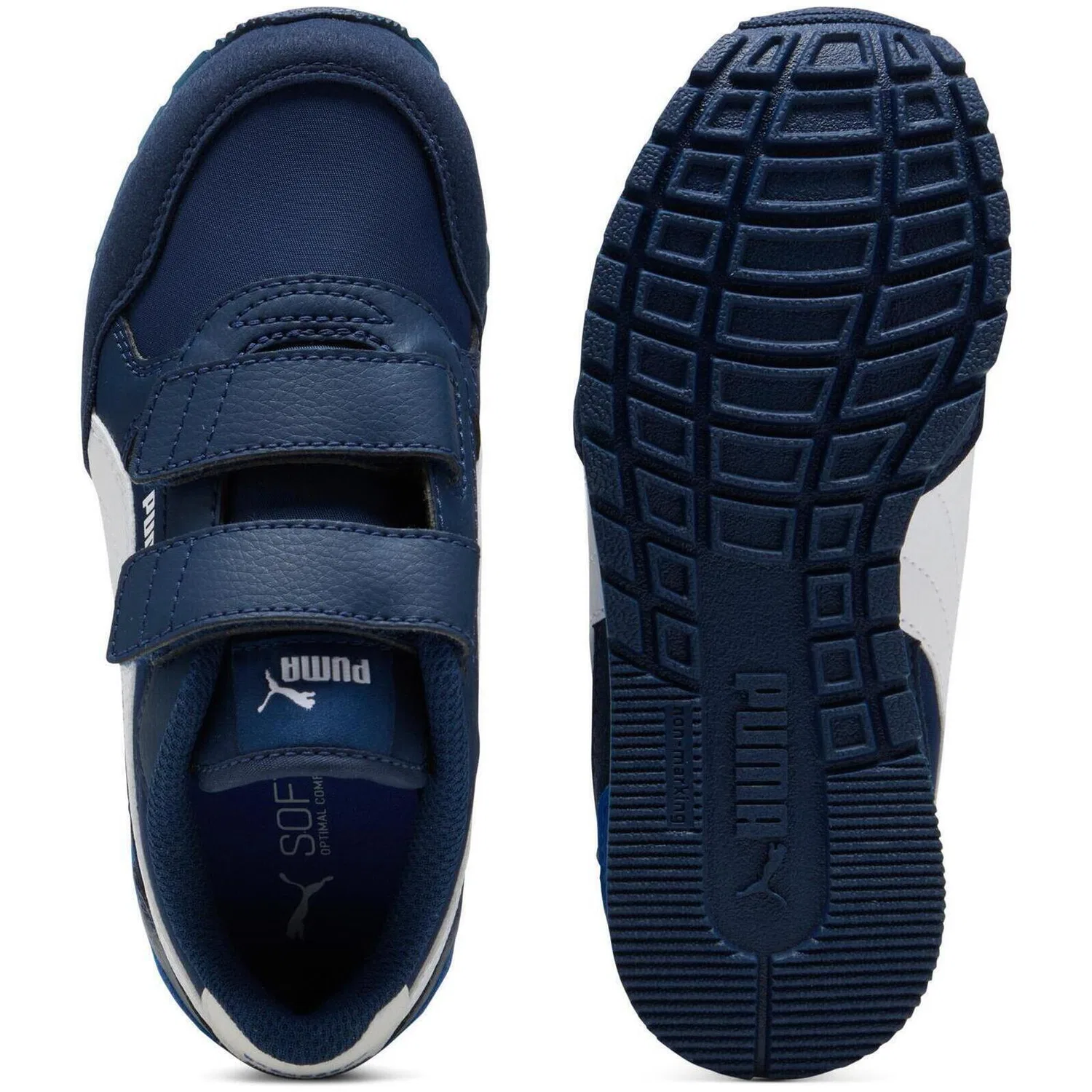 Детские кроссовки Puma St Runner V4 Nl V Ps, Blau — фото 2