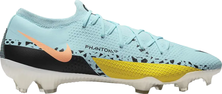 

Бутсы Nike Phantom GT2 Pro FG 'Glacier Ice Yellow Strike', зеленый