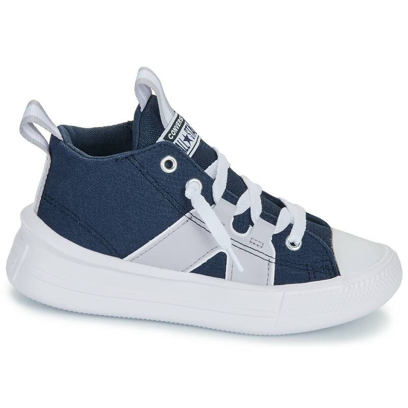 

Chuck Taylor All Star Kids парусиновые туфли детские среднего размера синие Converse, синий