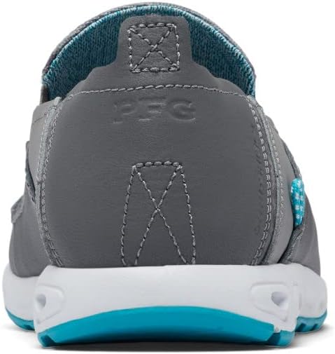 Кроссовки Columbia Men's PFG Bahama Vent Boat Shoe, Monument/Ocean Teal — фото 4