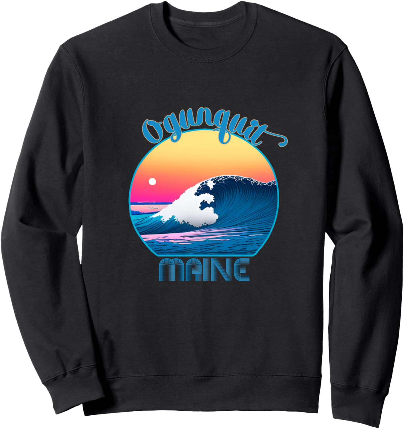 

Толстовка Ogunquit в стиле ретро Ogunquit Vacation Outfits, Clothing & Beachwear, черный