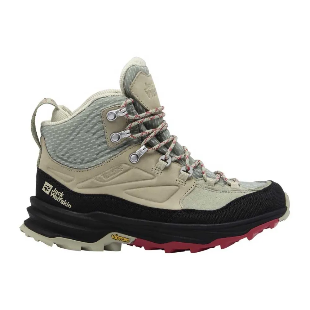 Походные ботинки Jack Wolfskin Cyrox Texapore, бежевый