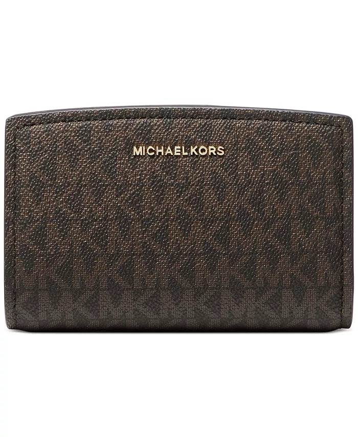 

Кошелек Bryant среднего размера с застежкой-молнией Michael Kors, коричневый/бежевый