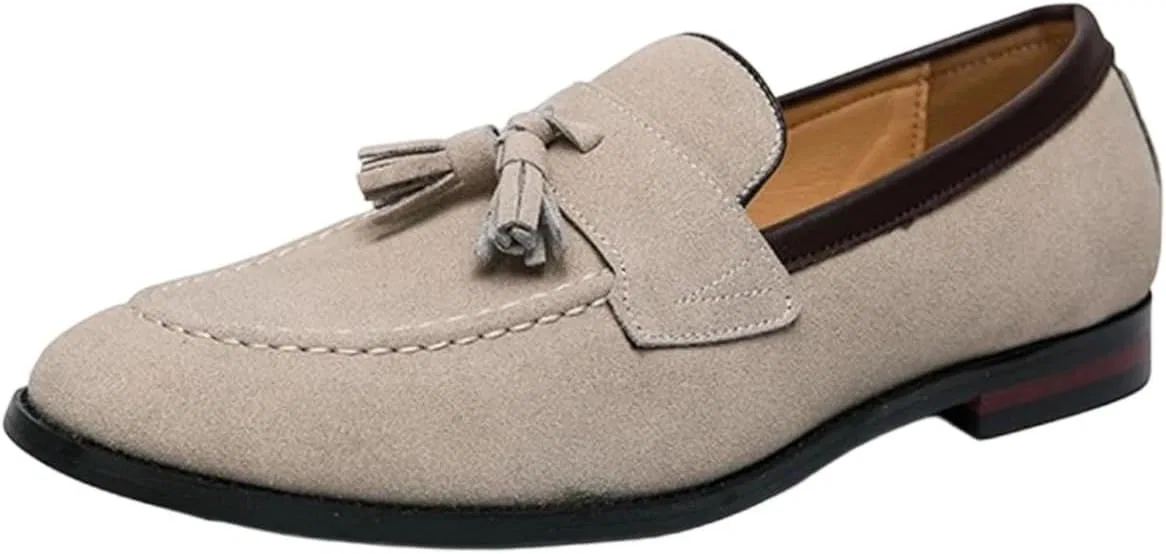 Лоферы мужские замшевые, повседневные, Moccasins, New3