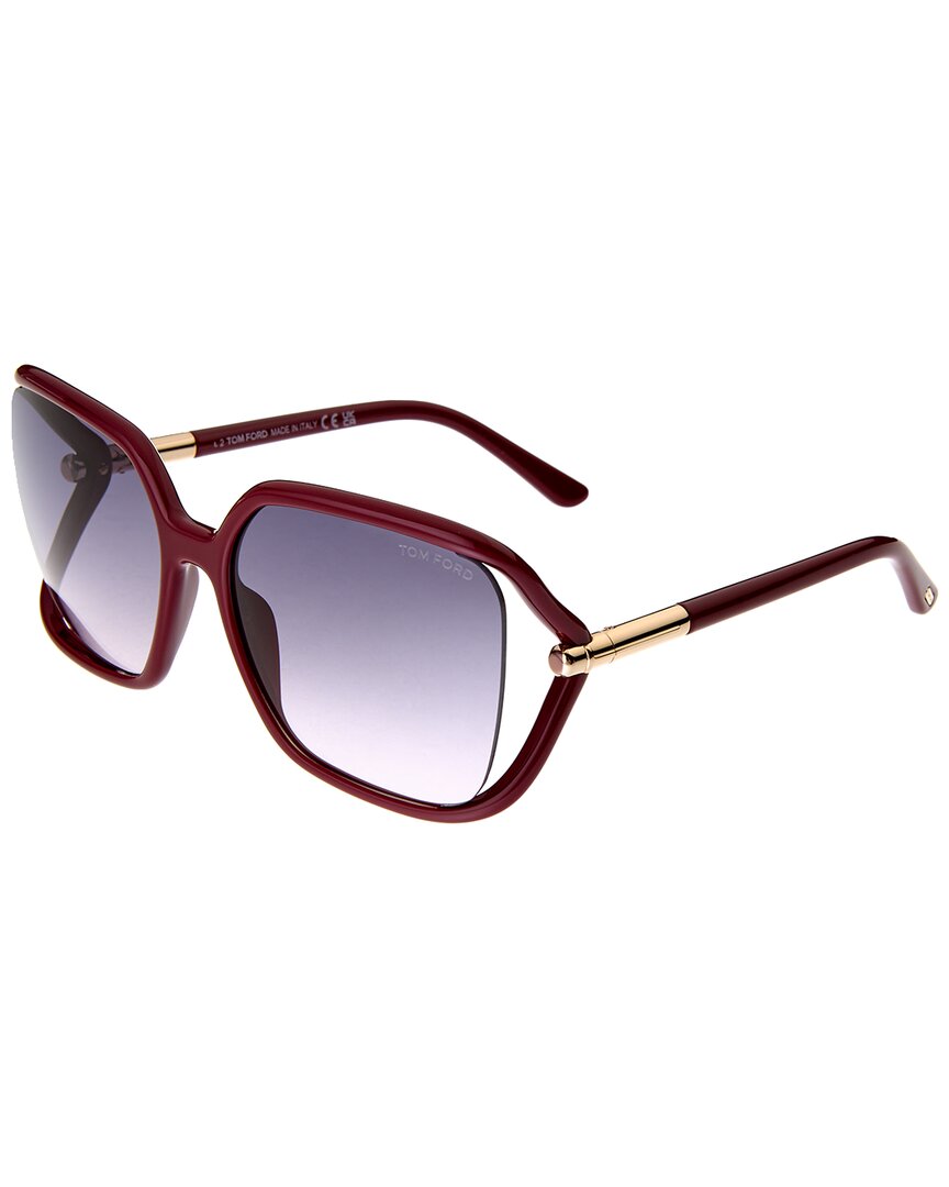 

Tom Ford Женские Солнцезащитные очки Solange-02 60 мм, красный