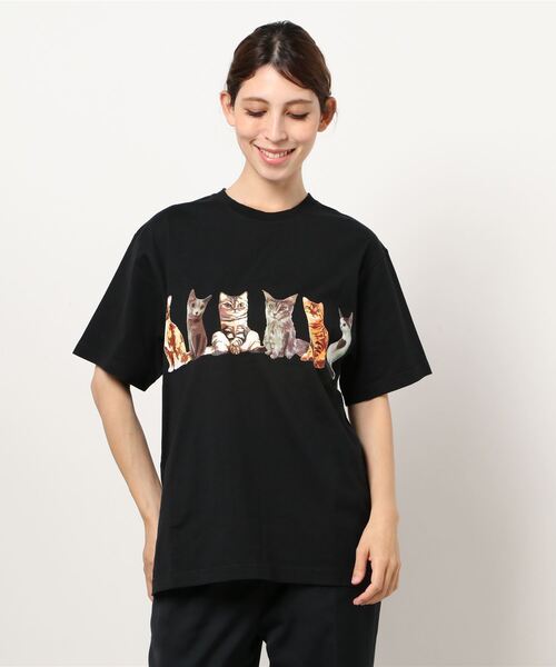 

Футболка с принтом, хлопок HOUSTON, черный