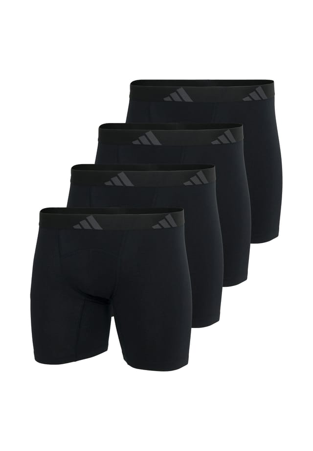

Длинные шорты / брюки 4 шт. в упаковке Active Flex Cotton эргономичные Adidas, черный