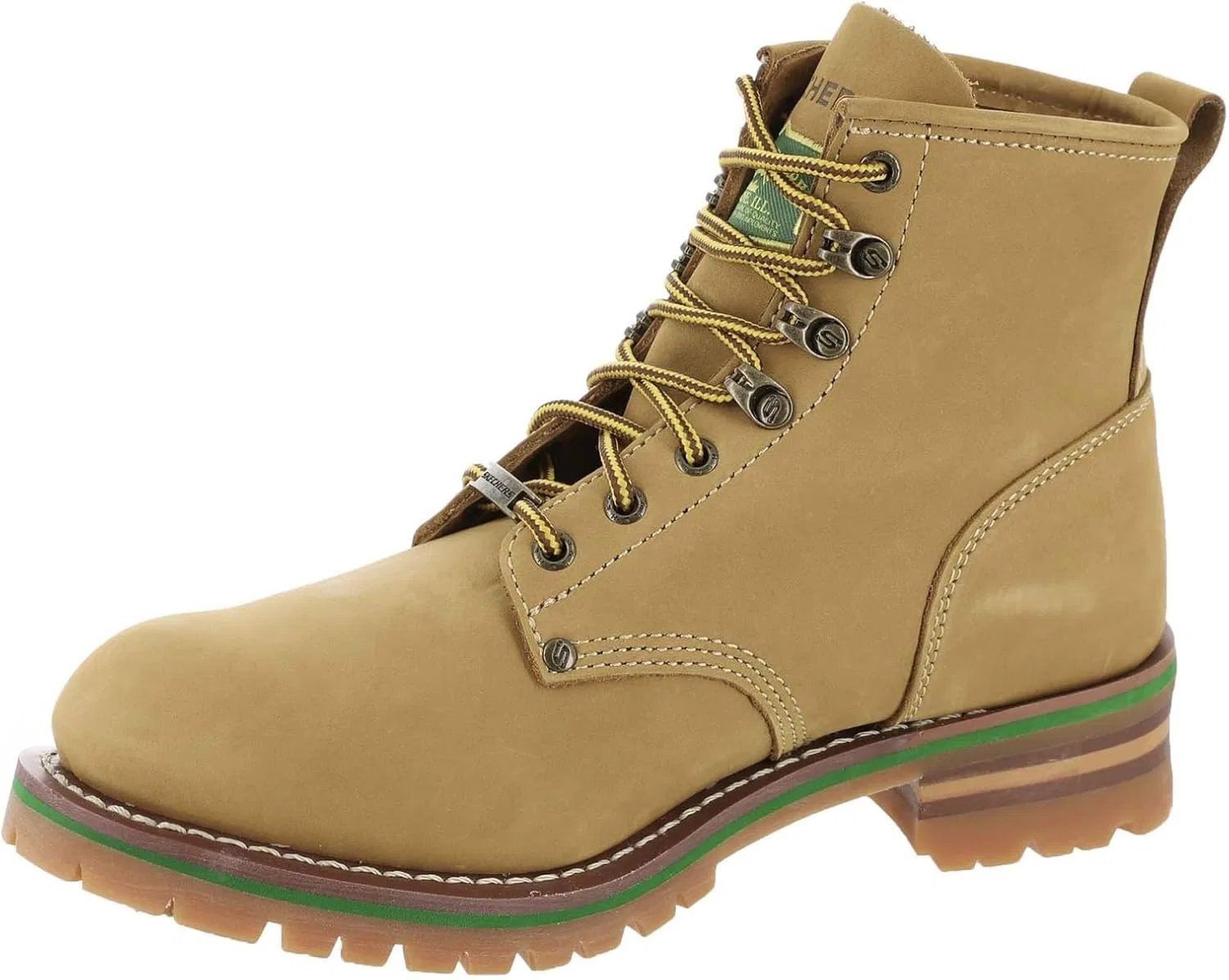 Мужские походные ботинки Skechers JDW Cascades Rammer, Wheat Natural — фото 4