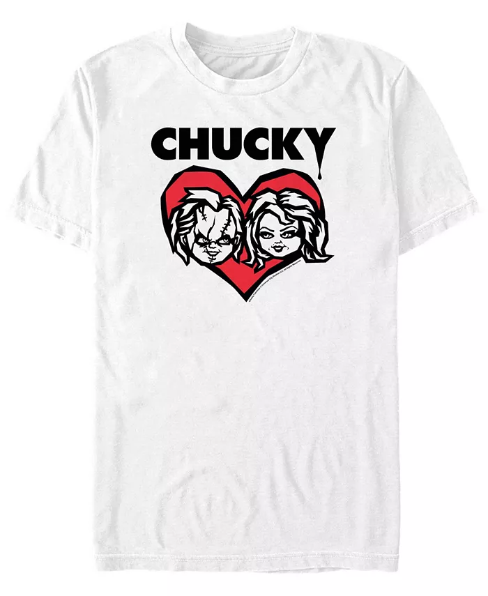 

Мужская футболка с коротким рукавом Chucky Heart Fifth Sun, белый