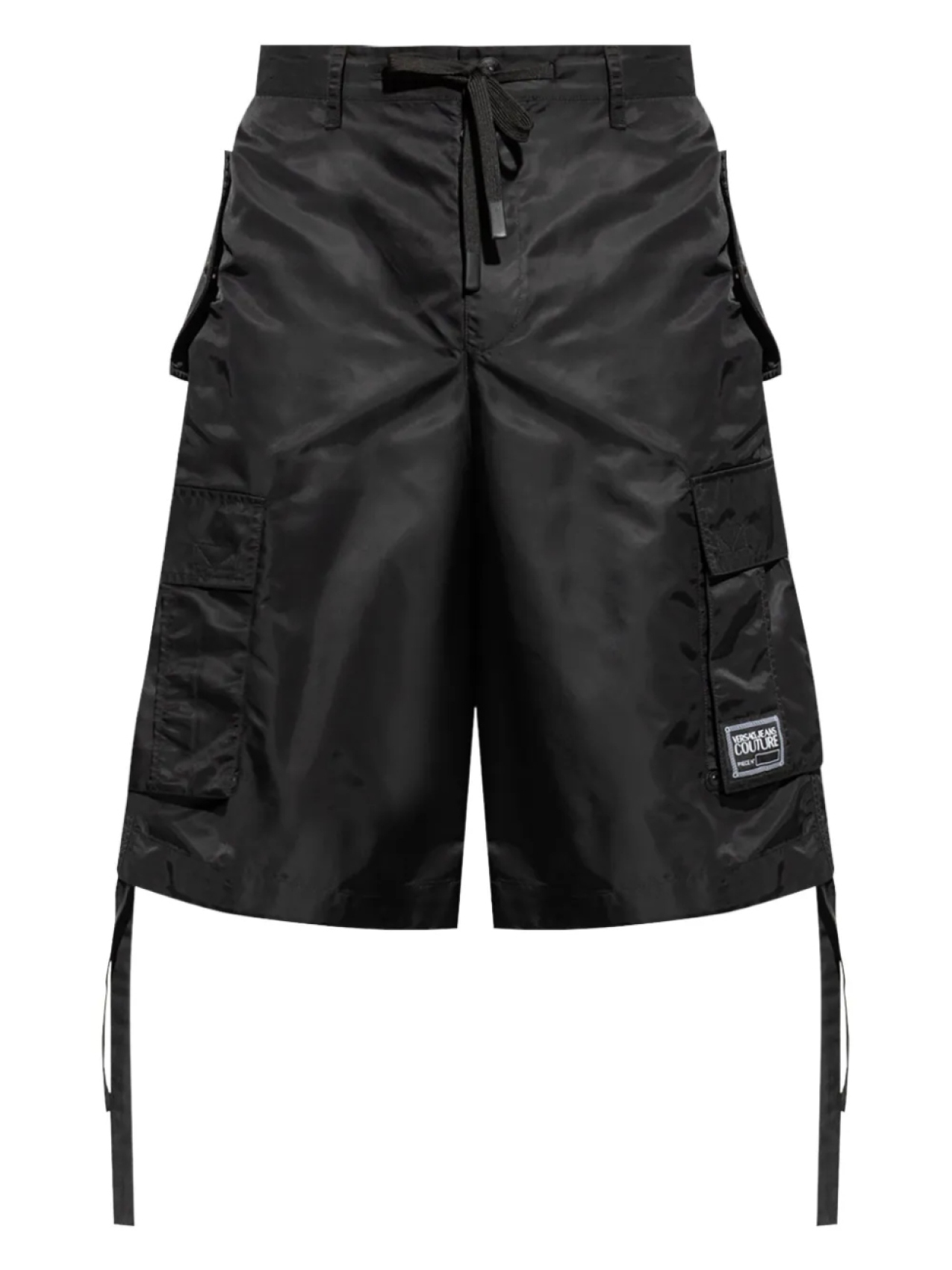 

Шорты-карго с логотипом Versace Jeans Couture, черный