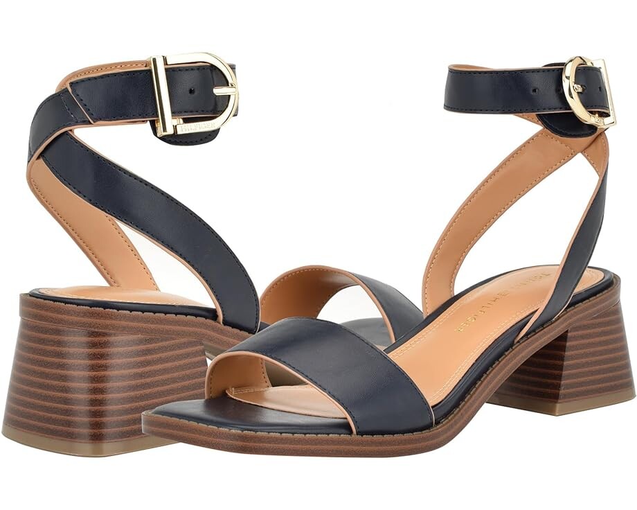 Туфли Tommy Hilfiger Tafita Heeled Sandal, темно-синий