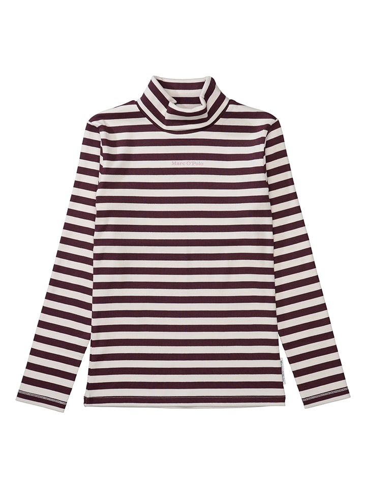 

Marc O'Polo Junior Футболка с длинными рукавами фиолетово-кремового цвета