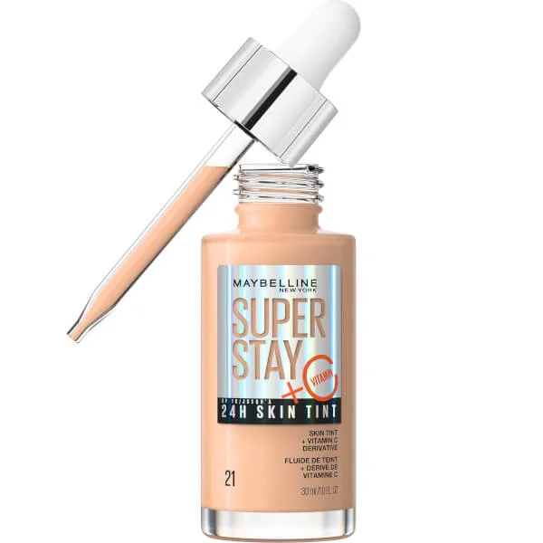 

Тональный крем super stay до 24 часов + витамин с Maybelline, 30 мл., цвет 21