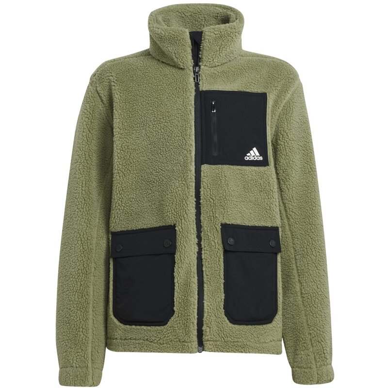 

Толстовка с капюшоном, флисовая куртка Adidas, мультиколор