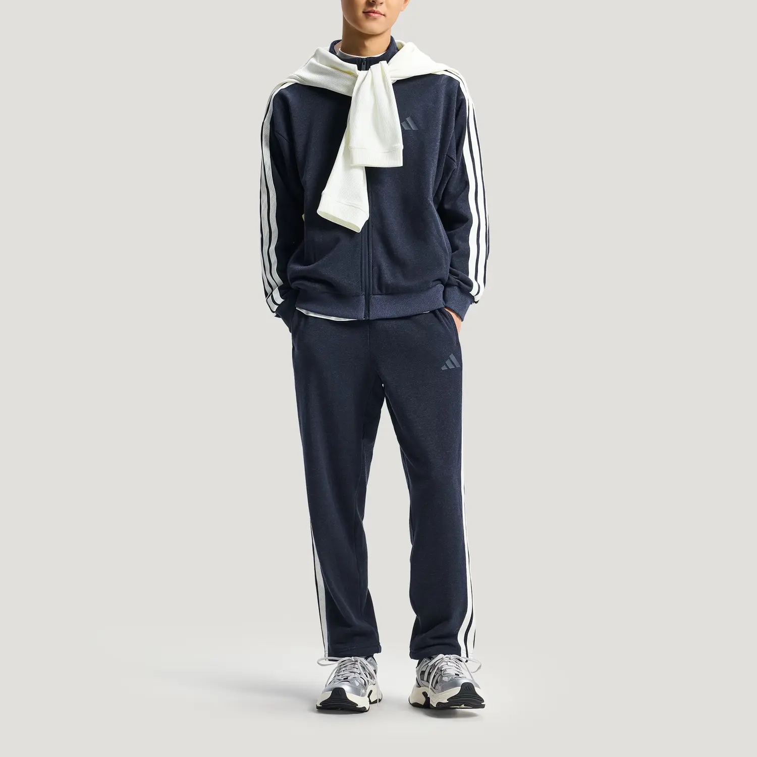 Мужская джинсовая куртка ST 3ST DENIM TT Adidas, legend ink — фото 4