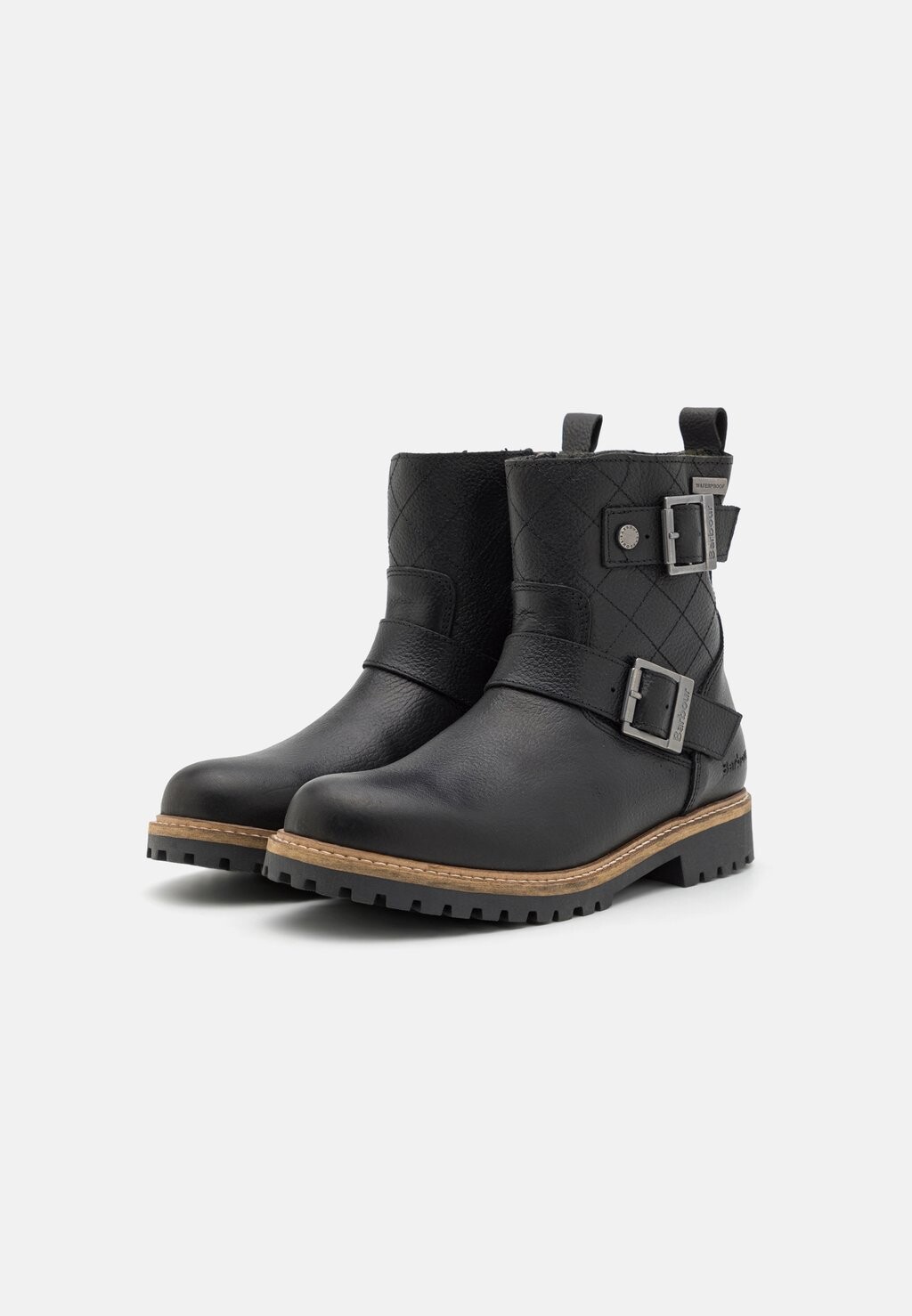 

Классические ботильоны BRAMBLE DOUBLE BUCKLE BOOT Barbour, черный