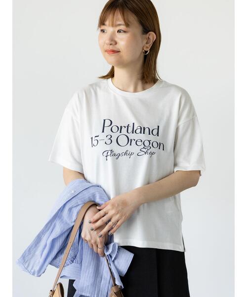 

Футболка с принтом, кремовая Lugnoncure