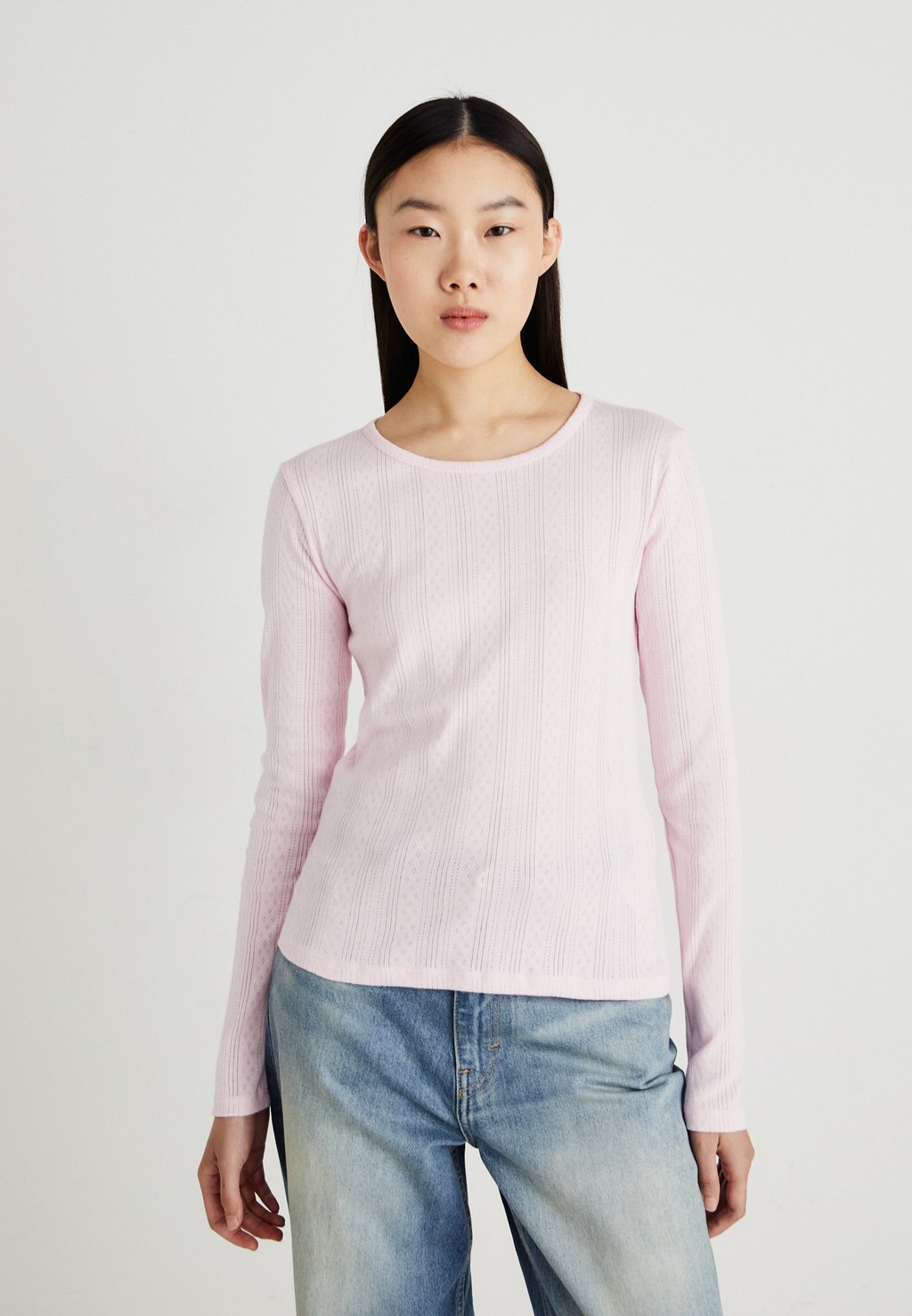 

Футболка с длинным рукавом VMLISA Vero Moda, розовый