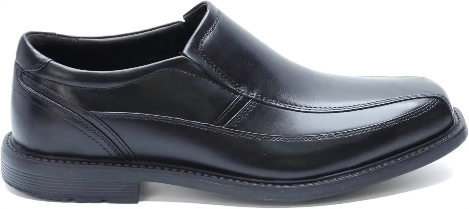 Rockport Мужские слипоны Sherwood Bike Toe Slip-On черного цвета — фото 2