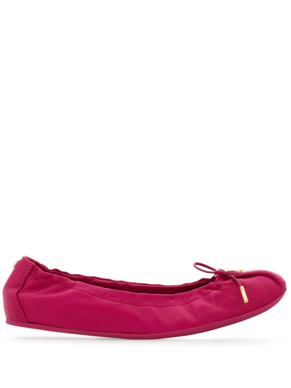 Эластичные балетки Ferragamo, красный