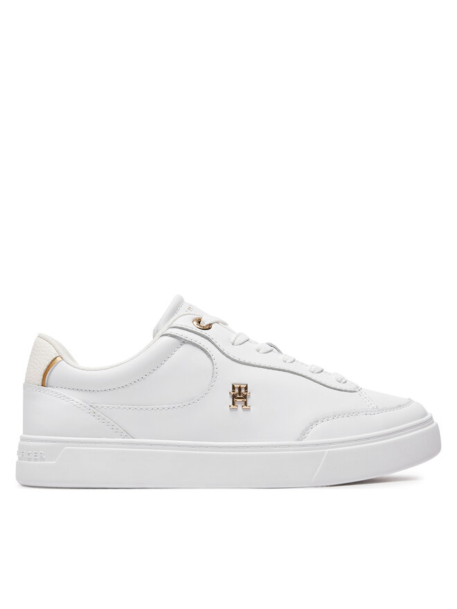 Кроссовки Tommy Hilfiger Essential Chic Court Sneaker FW0FW08322, белый