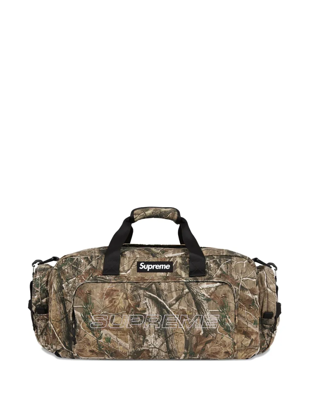 

Сумка-даффл с принтом "камуфляж" Supreme, нейтральный