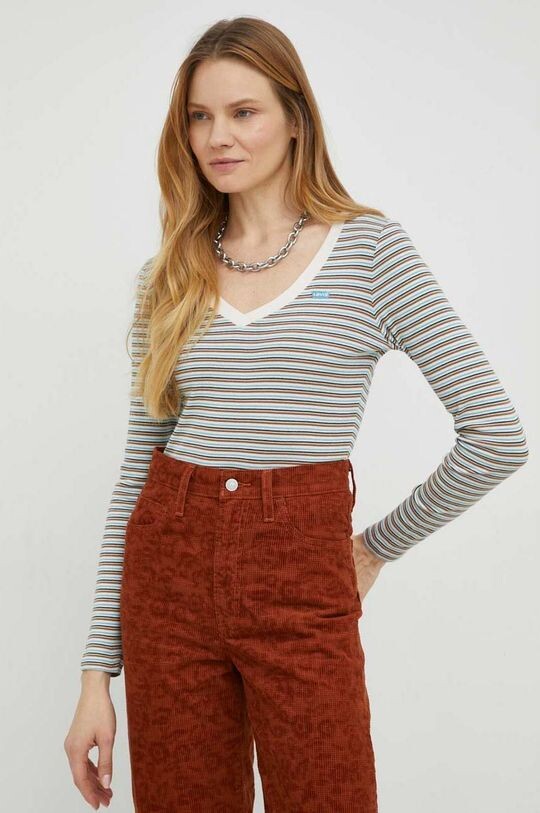 

Хлопковая рубашка с длинным рукавом Levi's, мультиколор