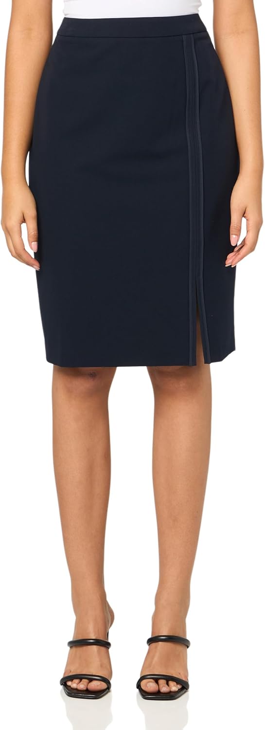 

Женская юбка А-силуэта Tommy Hilfiger - классические и элегантные деловые повседневные образы для женщин, Midnight