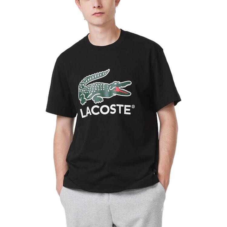 LACOSTE Мужская футболка, цвет 001/White — фото 2