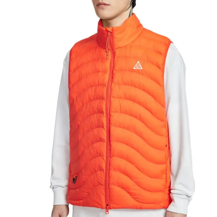 Термобелье Therma Fit Adv FW25 ACG Lava Flow, жилет мужской Nike, Safe Orange/Safe Orange/Safe Orange/Mountain White