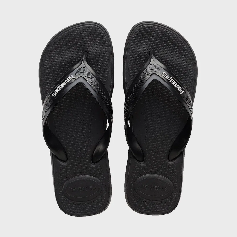 Мужские чёрные вьетнамки Top Max Comfort от Havaianas — фото 3