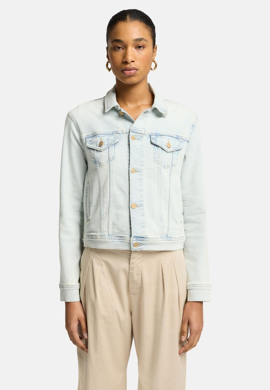 

Джинсовая куртка CLASSIC TRUCKER 7 for all mankind, светло-голубой